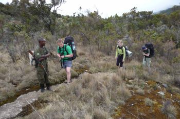 mountain climbing in elgon